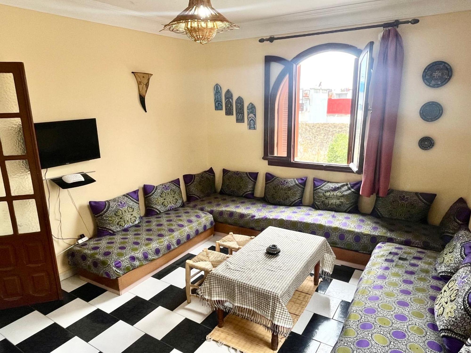 Soleado Apartamento Al Lado De La Preciosa Medina , A 3 Minutos De La Playa Andando II Apartment Asilah Exterior foto